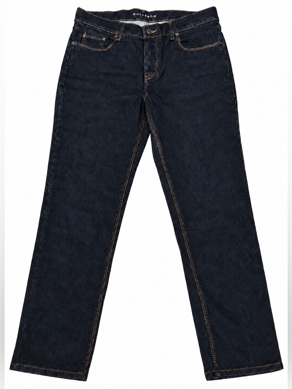 Mott & Bow Men’s Black Dark Wash Slim Jeans Size W32 L30